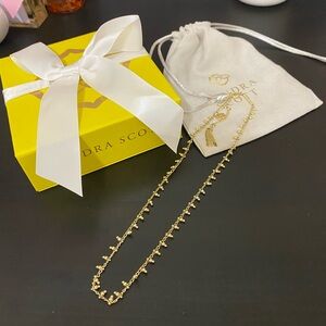 Kendra Scott Gold Necklace